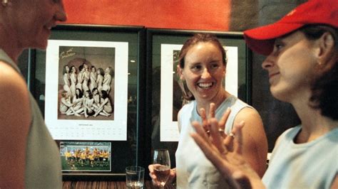 1999 matildas nude calendar|Alicia Ferguson of the Matildas with the calendar in November 1999